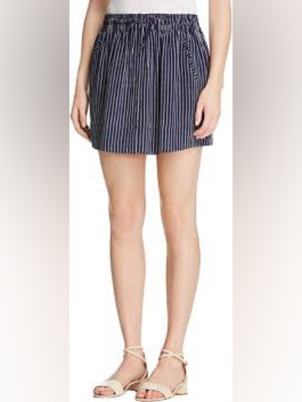 Joie women’s wendolyn silk striped mini skirt